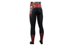 China Sublimation Compression Sports Clothing Lycra Long Compression Pants supplier