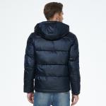 Adjustable Drawstring Bio Down Man Coat Wind Proof Casual Men Jacket Casual Style for sale
