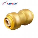Nickel Plated Pex Push Fittings Push Fit Fitting Pex Quick Connect Fittings for sale