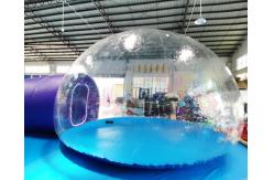 China Round Transparent Stent Inflatable Party Tent Crystal Bubble Dome supplier