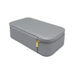 Rectangle 18*9*5cm Leather Travel Jewelry Storage Box for sale
