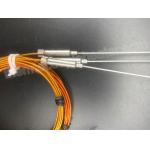 CE Thermocouple RTD Type J With Kapton Insulated Cable For Plastic Industry for sale