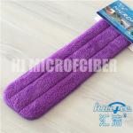 Micofiber 80% polyester and 20% polyamide coral fleece dry flat household cleaning mop pad for sale