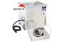 China Electric Fuel Industrial Ultrasonic Parts Cleaner For Turbo Charge Car Components supplier