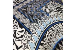 China Printed Knitting Stretch Jersey Fabric 155cm Width 310gsm Soft And Good Spandex supplier