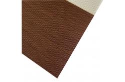 China 2.85m Window Rolling Shutter Blackout Zebra Blinds Fabric 50mm 75mm supplier