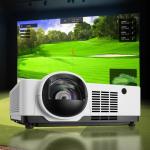 LCD Display Type 6000 Lumen Laser Projector For High End Golf Simulator Projection for sale