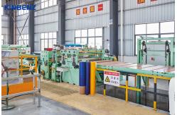 China High Precision Metal Cut To Length Machine CTL Line With Film Laminator supplier