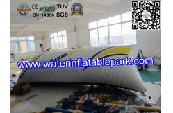 China 0.9mm PVC  Inflatable Water Blob Pillow , Inflatable Water Toys For Lake supplier