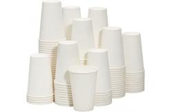 China 12oz PE Coating Disposable Single Layer Paper Cups Coffee Container supplier