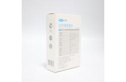 China Simple Electronics Packaging Box With Hot Stamp Foil Surface Finish For Protection supplier