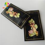 Resealable Custom k Bags 1G Mylar Pouch Smell Proof CBD Hemp Weed Packaging