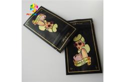 China Resealable Custom k Bags 1G Mylar Pouch Smell Proof CBD Hemp Weed Packaging supplier
