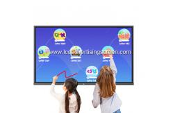China Infrared 400cd/M2 55 Touch Screen Interactive Whiteboard supplier