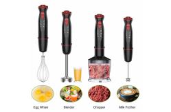 China Powerful Portable Hand Blender Black 120V - 240V With 12 Adjustable Speed Settings supplier