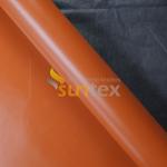 0.4mm E-Glass High Temperature Resistance Thermal Insulation Rubber Silicone Coated Fiberglass Fabric Waterproof for sale