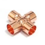 C70600 ANSI B16.9 Cross Pipe Fitting Straight 2 SCH40 Buttweld for sale