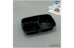 China Plastic 3 Compartments Bento Box-Disposable Food Storage Containers-Disposable Plastic Containers-Disposable Lunch Boxes supplier
