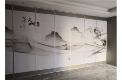 China Fireproof Board Office Room Sliding Partition Wall Sound Proof supplier