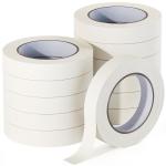 Custom No Residue White Natural Rubber Indoor Painting Easy Sticky Masking Paper Tape for sale