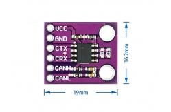 China CJMCU-2551 High Speed CAN Controller MCP2551 Bus Interface Module For Arduino supplier