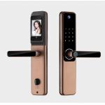 High Security Camera Smart Lock Black Silver For Home Apartment for sale