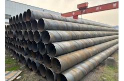 China SAWH Pipe Welded Spiral Pipes 6mtr - 18mtr Length For Equipment Fabrication supplier