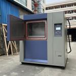 Thermal Shock Temperature Aging Test Chamber For Plastic Bucket 1-Year Warranty Automatic Three-Slot Type High-Precision Glass Wool PU Foam Rubber for sale