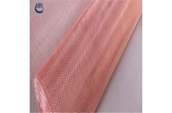 China Electrostatic Shielding Copper Wire Netting Electromagnetic Wave Radio Frequency supplier