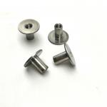 ODM Stainless Steel Hollow Rivets , 13x10mm Tubular Rivets For Metal Socket Head Barrel Nut for sale