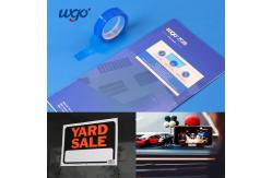 China Office Washable Clear Sticky Double Sided Mounting Tape Repositionable Removable supplier