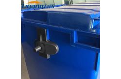 China 240 Litre Mobile Trash Dumpster Large Plastic Dustbin Logo Customized supplier
