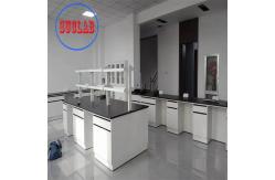 China Adjustable Glass Shelf Lab Workbenches with Drawers - Ideal Reagent Rack Solution supplier