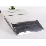 Custom Printed Glossy Silver Paper Carrier Bags With Embossed Logo Suppliers