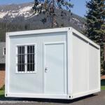 Detachable Container House Manufactured With Bending Steel Plate Easy To Install Sandwich Panel