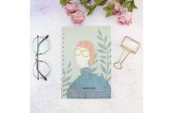 China 120gsm CDR Recycled Paper Notebook Custom Printed Coil A5 Spiral Bound CMYK supplier