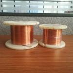 Custom Flat Winding 0.4 Mm Rectangular Copper Wire Enameled Amide Imide for sale
