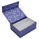 Eco Custom Logo Printed Cardboard Foldable Flip Cardboard Paper Box Gift Packaging Box With Tissue Paper for sale