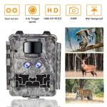 KW591 wildlife camera no-glow dual sensors 1080P waterproof IP67 0.4s trigger speed up to 512GB storage Hunting Camera for sale
