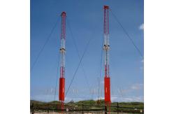 China ISO2008 9001 Galvanized Steel Tower For Wind Measuring supplier