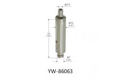 China Brass Adjustable Side exit Aircraft Cable Grippers With Round Steel Ball YW86063 supplier