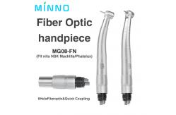 China Quick Coupling Fiber Optic Handpiece 4 Air LED High Speed Handpiece supplier