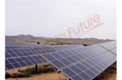 China 24VDC Motor Single Axis Solar Tracking System Rotated 60 Degree supplier