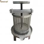 Beekeeping Equipment Stainless Steel Honey Press Machine With Honey Barrel for sale