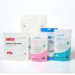 Custom Surgical Disposable N95 Face Mask Plastic Packing Bag 60mic for sale