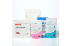 China Custom Surgical Disposable N95 Face Mask Plastic Packing Bag 60mic supplier