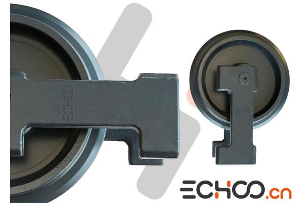 Hardness Rail Surface PC26MR3 Front Idler Excavator With Doulble Conical Sealing