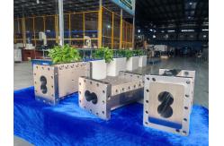 China Zse75maxx Plastic Compounding Pelletizing Machine Twin Screw Extruder Screw Element Barrel supplier