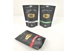 China 200g Vmpet 10C Laminated Plastic Pouches Packaging Black Matte Mopp supplier