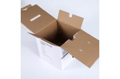 China Fancy Cardboard Corrugated Boxes For Packing 24 Bottle Beer supplier